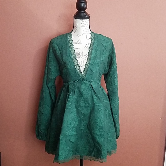 house of harlow green dress